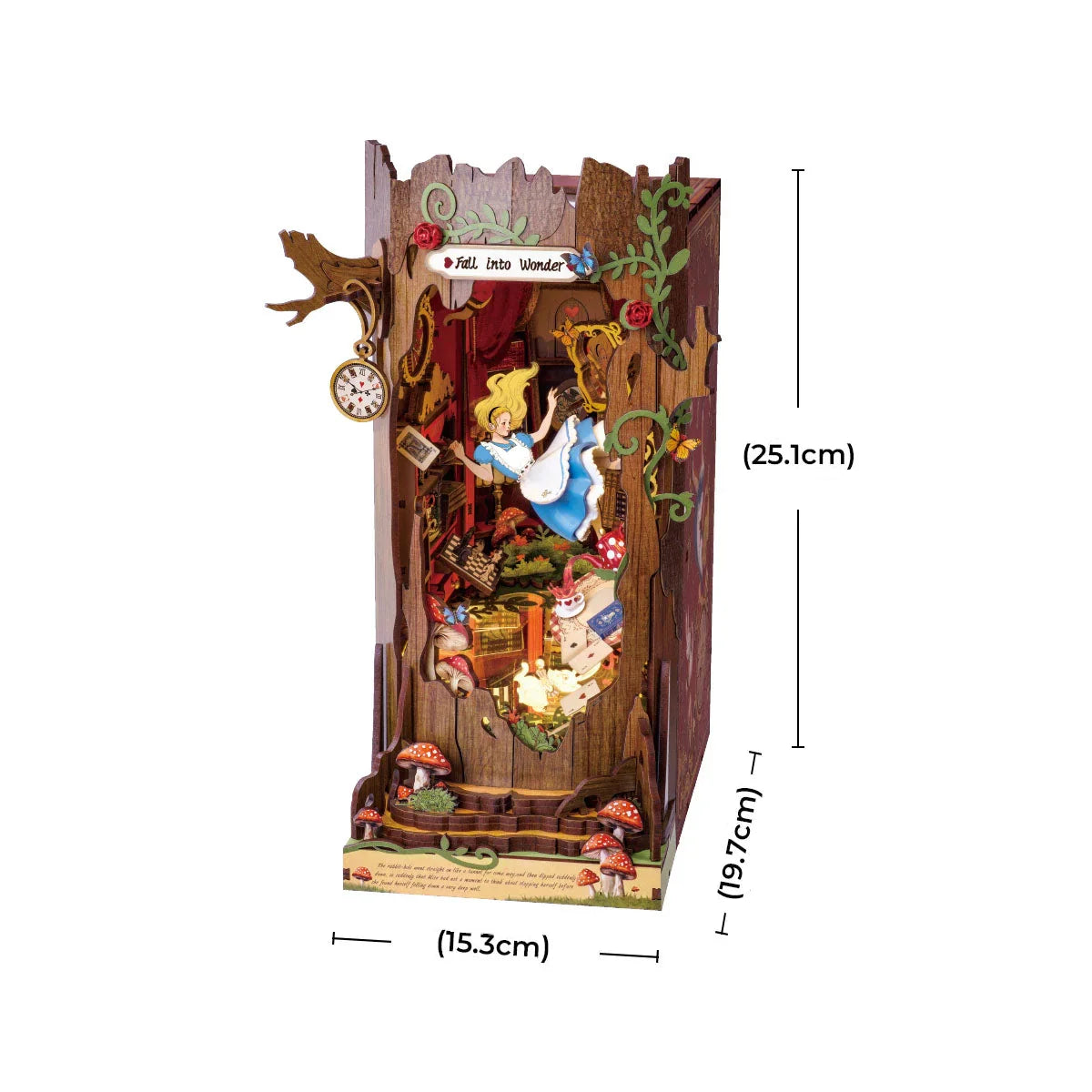 Alice no País das Maravilhas - Book Nook