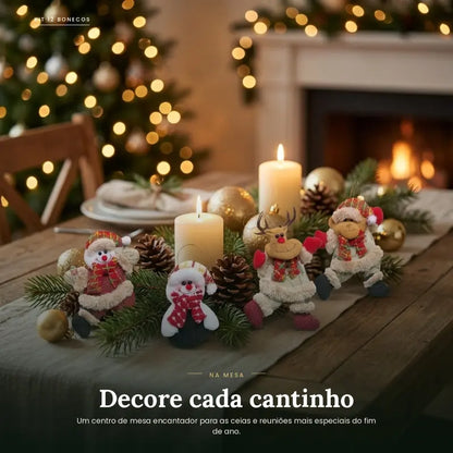 Kit 12 Enfeites de Natal para Árvore
