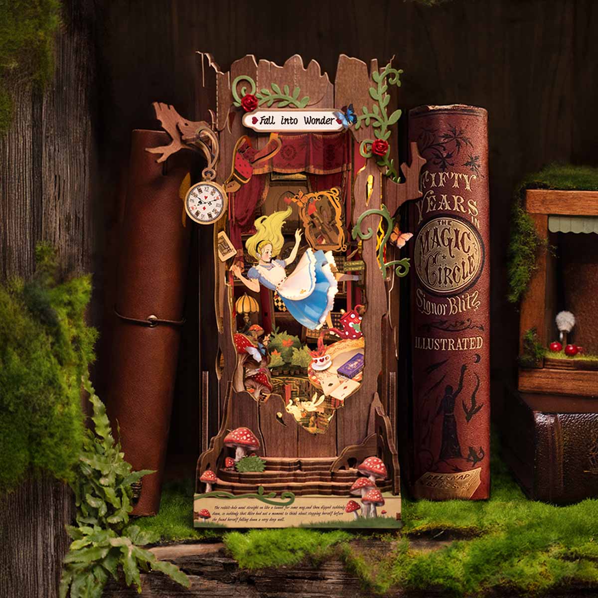 Alice no País das Maravilhas - Book Nook
