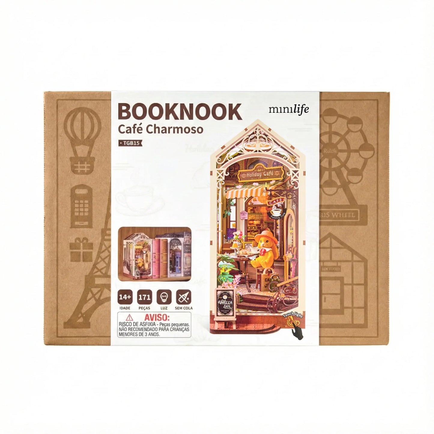 Café Charmoso | Book Nook DIY