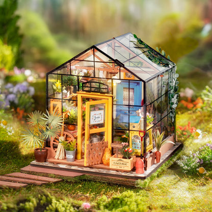 Casa de Flores Charmosa | Casa Miniatura DIY