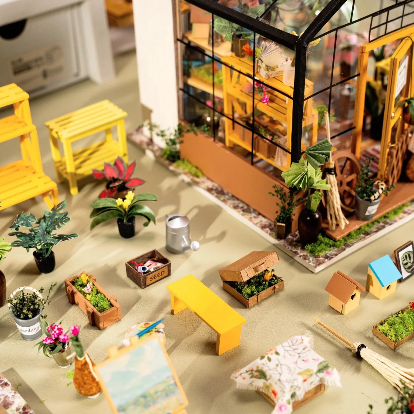 Casa de Flores Charmosa | Casa Miniatura DIY