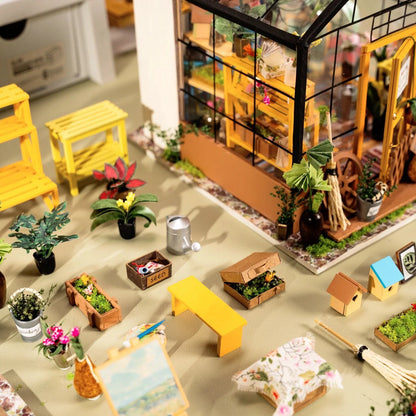 Casa de Flores Charmosa | Casa Miniatura DIY