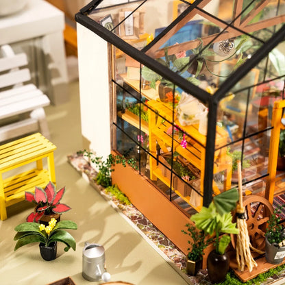 Casa de Flores Charmosa | Casa Miniatura DIY
