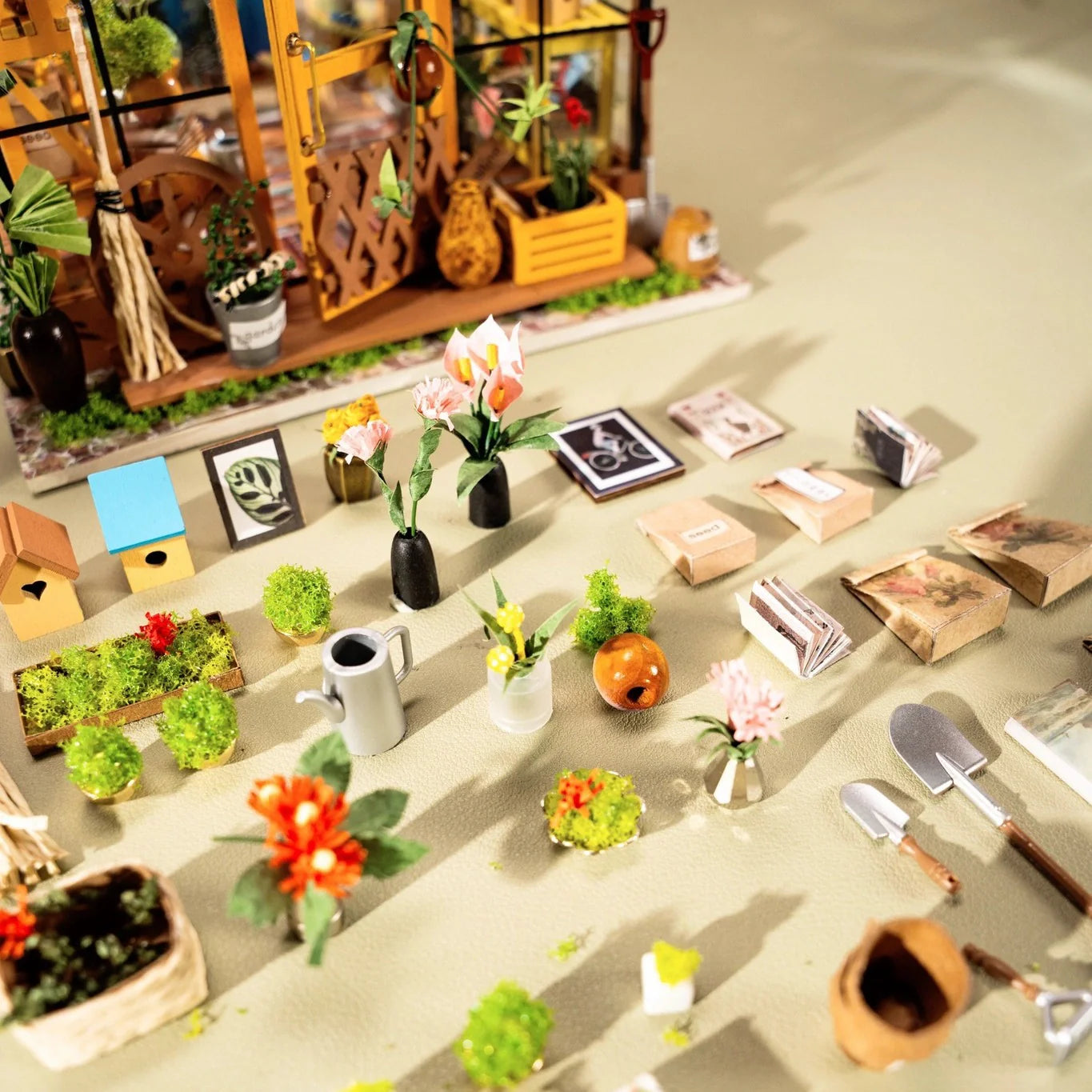 Casa de Flores Charmosa | Casa Miniatura DIY
