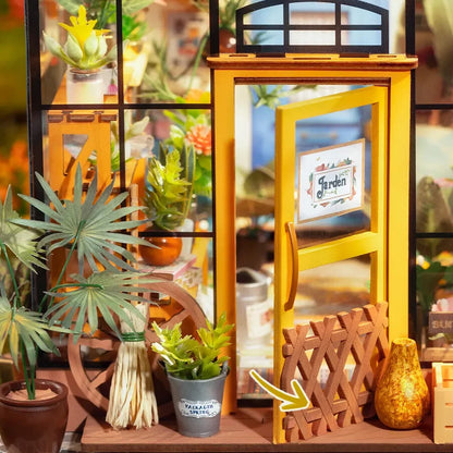 Casa de Flores Charmosa | Casa Miniatura DIY
