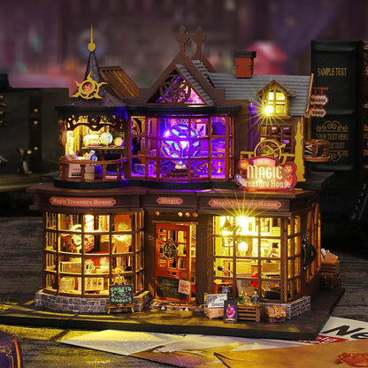 Casa Mágica do Tesouro | Casa Miniatura DIY