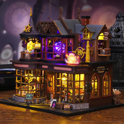 Casa Mágica do Tesouro | Casa Miniatura DIY