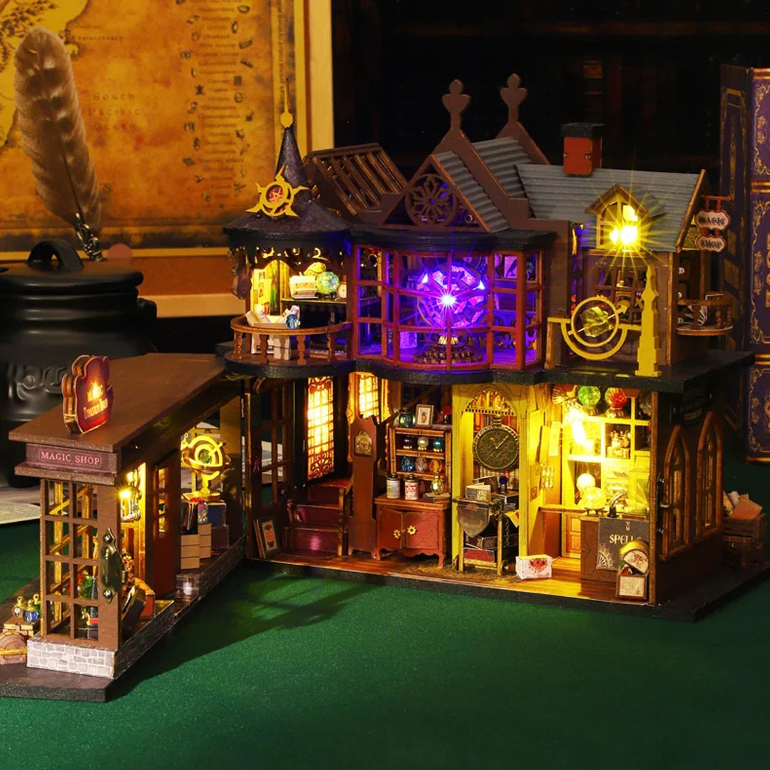 Casa Mágica do Tesouro | Casa Miniatura DIY