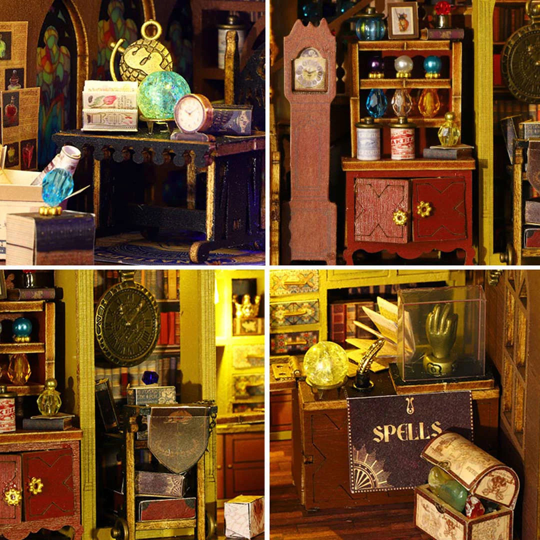Casa Mágica do Tesouro | Casa Miniatura DIY