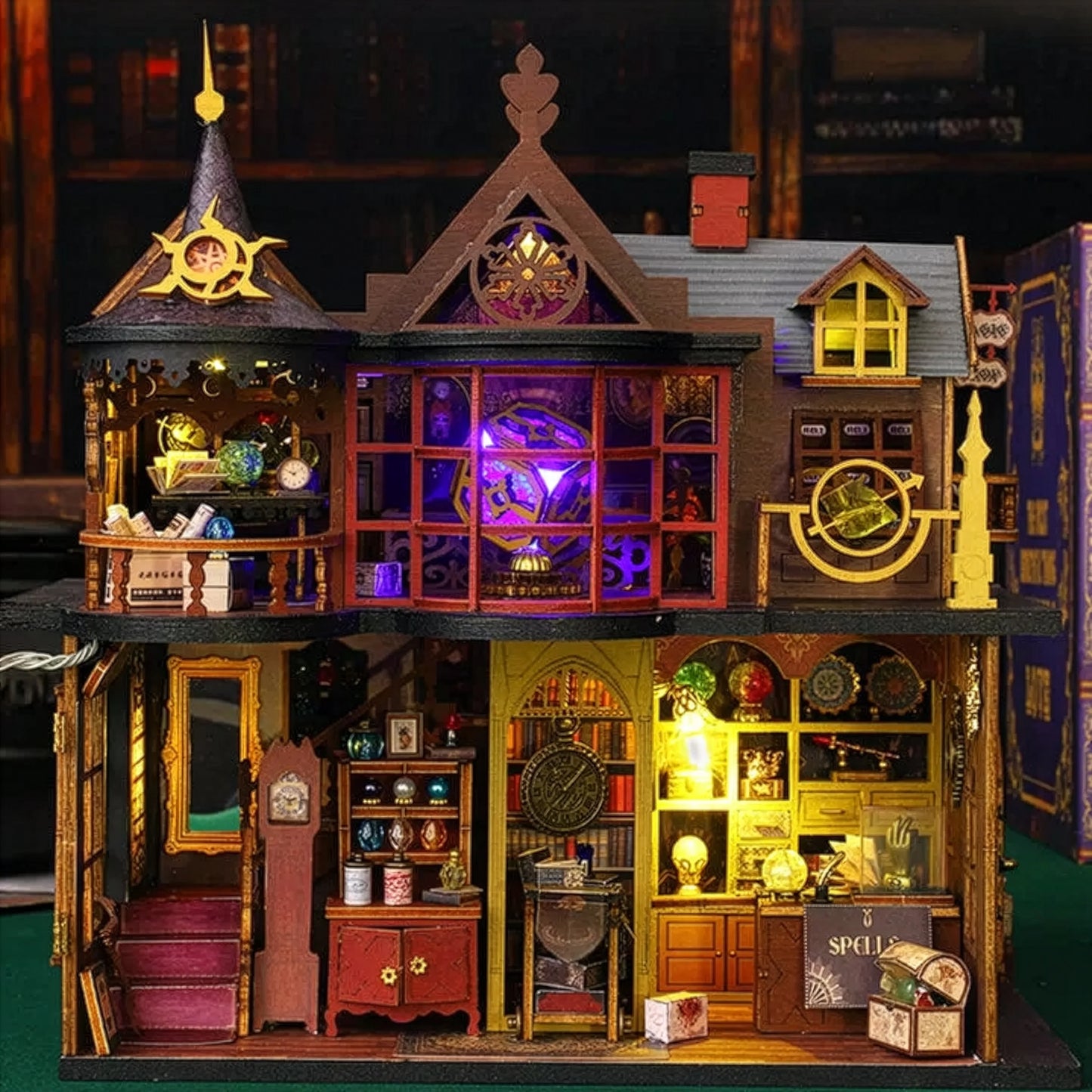 Casa Mágica do Tesouro | Casa Miniatura DIY