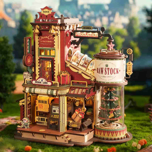 Fábrica de Presentes Musical | Quebra-cabeça 3D